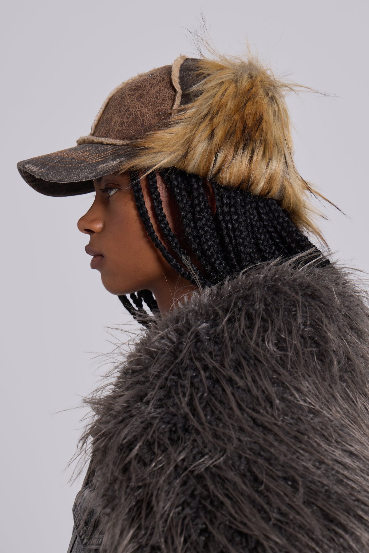 Faux Fur Cap