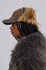 Faux Fur Cap