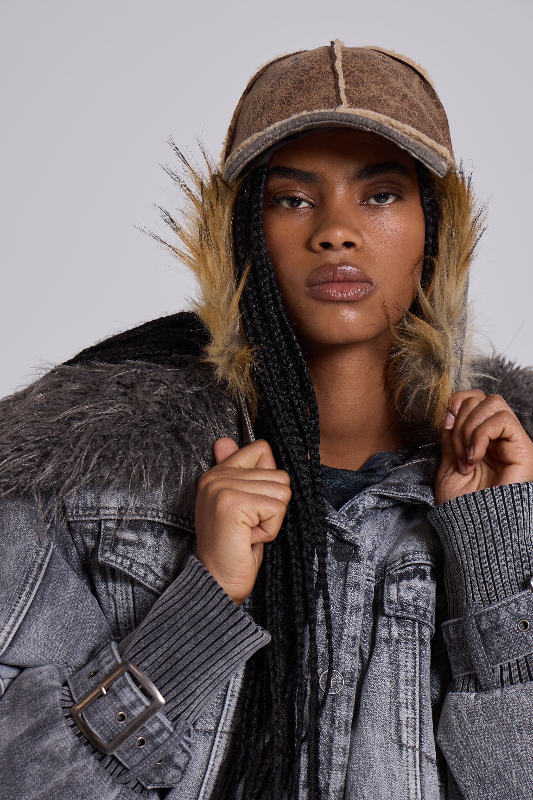 Faux Fur Cap