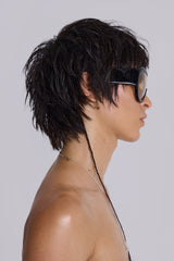 Noctra XL Stud Sunglasses in Amber