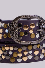 Amethyst Studded belt