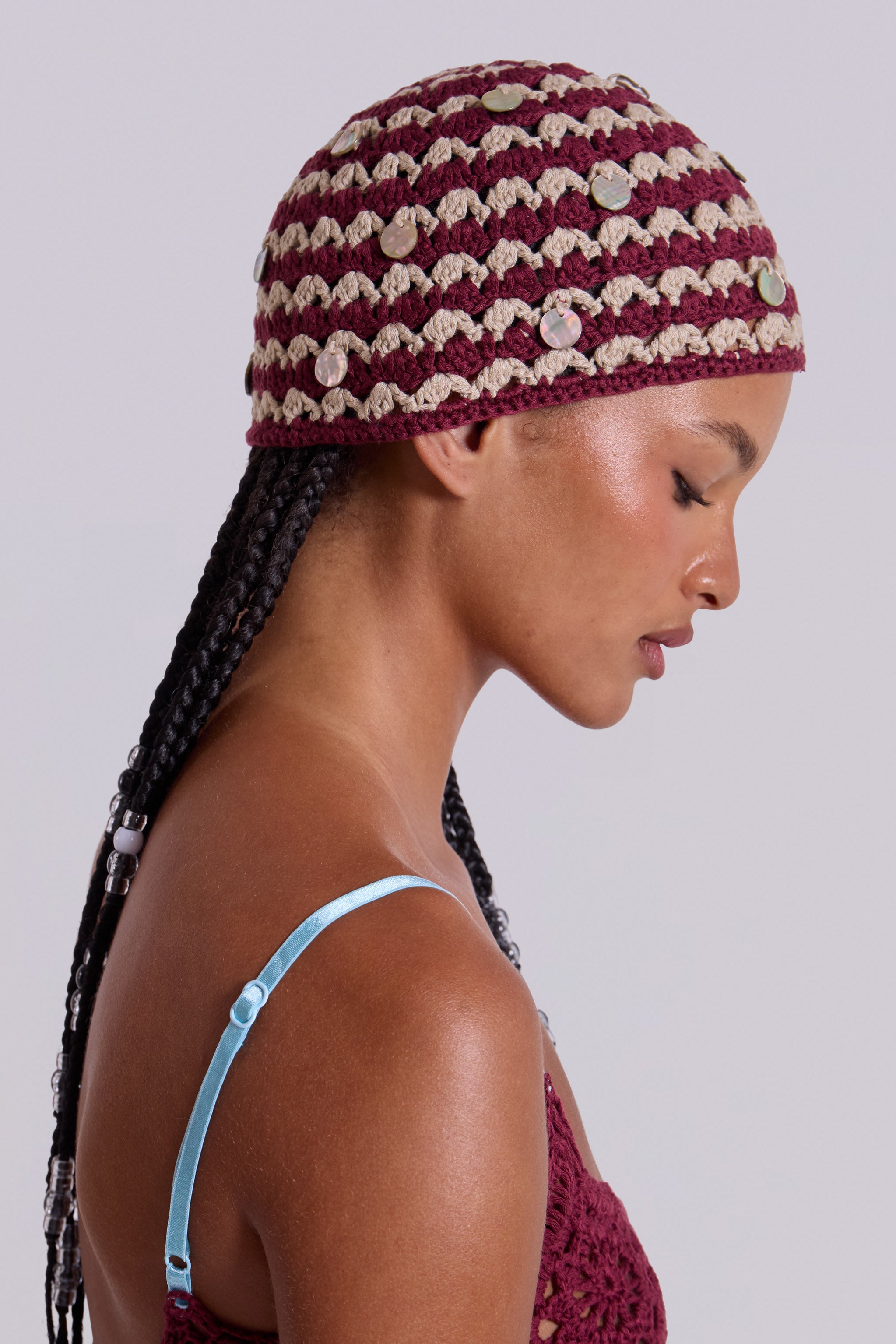 Kalani Crochet Shell Hat