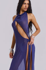Eclipse Backless Asymmetric Dress