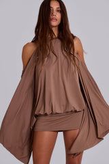 Alula Embellished Butterfly Mini Dress