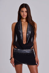 Lumae Embellished Mini dress