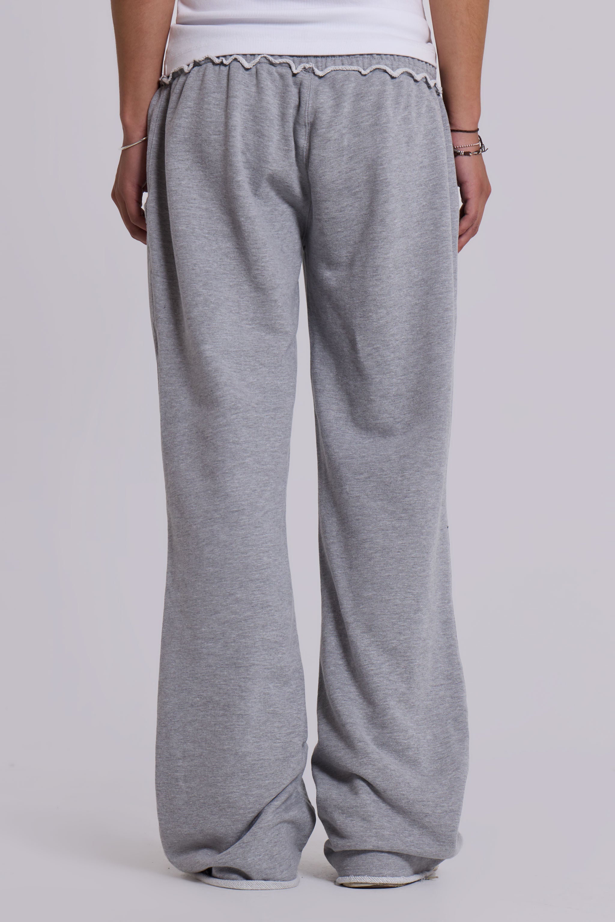 13 Grey Marl Slim Monster Joggers