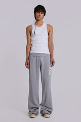 13 Grey Marl Slim Monster Joggers