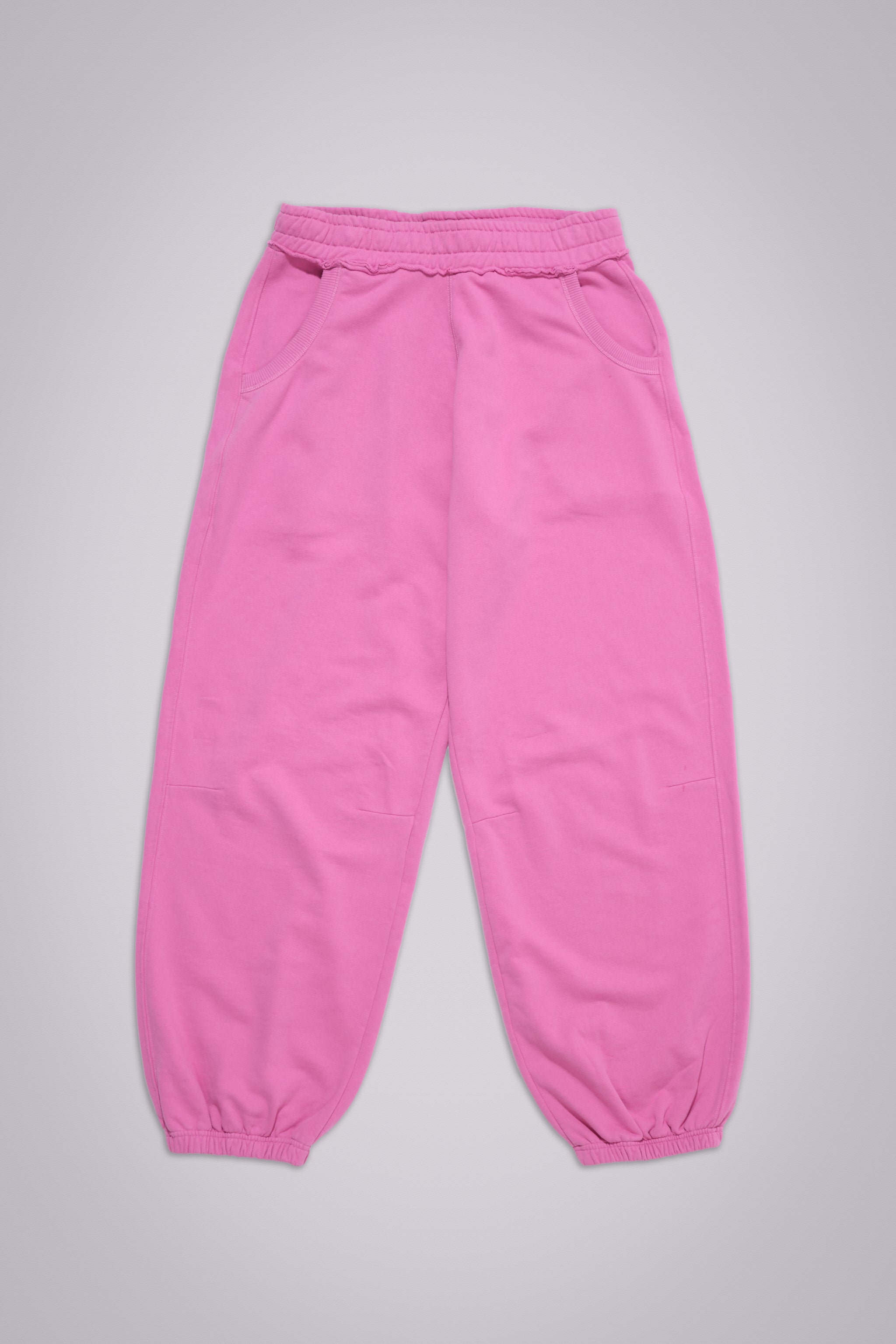 Pink Baggy Cuffed Monster Joggers