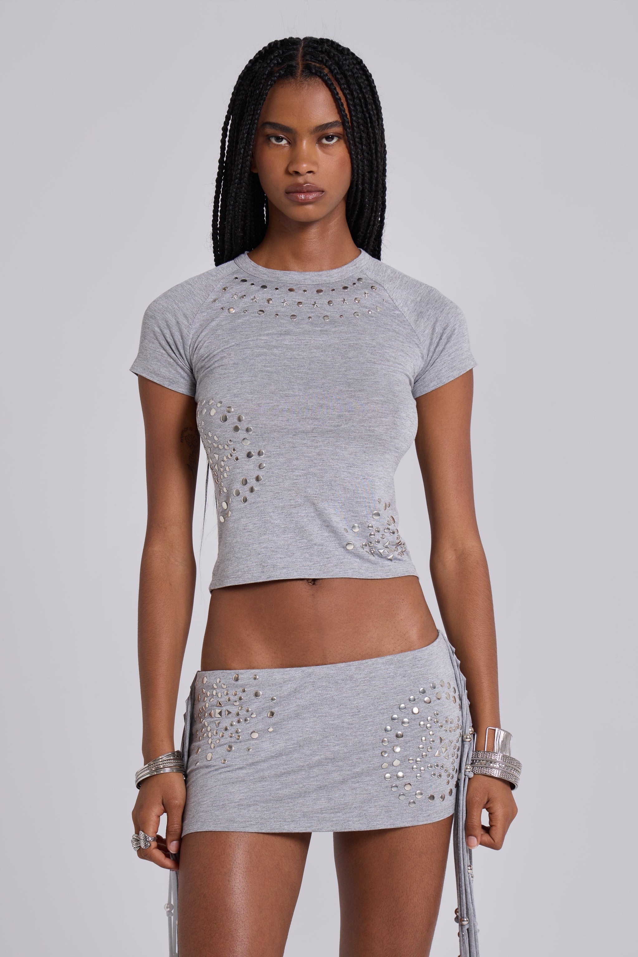 Sita Studded Mini Skort