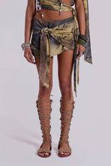 Calia Asymmetric Mini Skirt