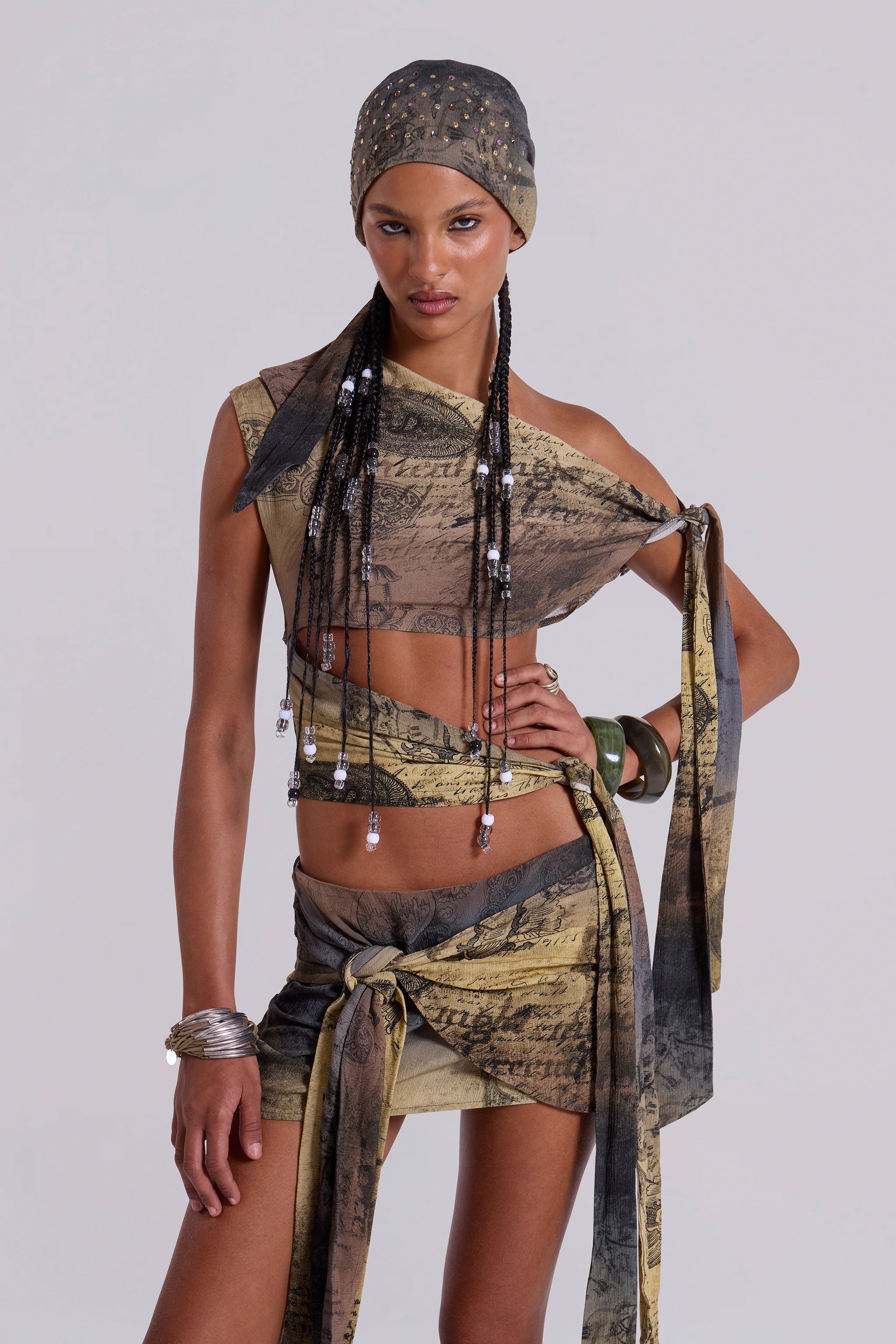 Calia Asymmetric Mini Skirt