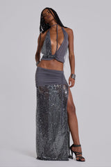 Selina Sequin Maxi Skirt