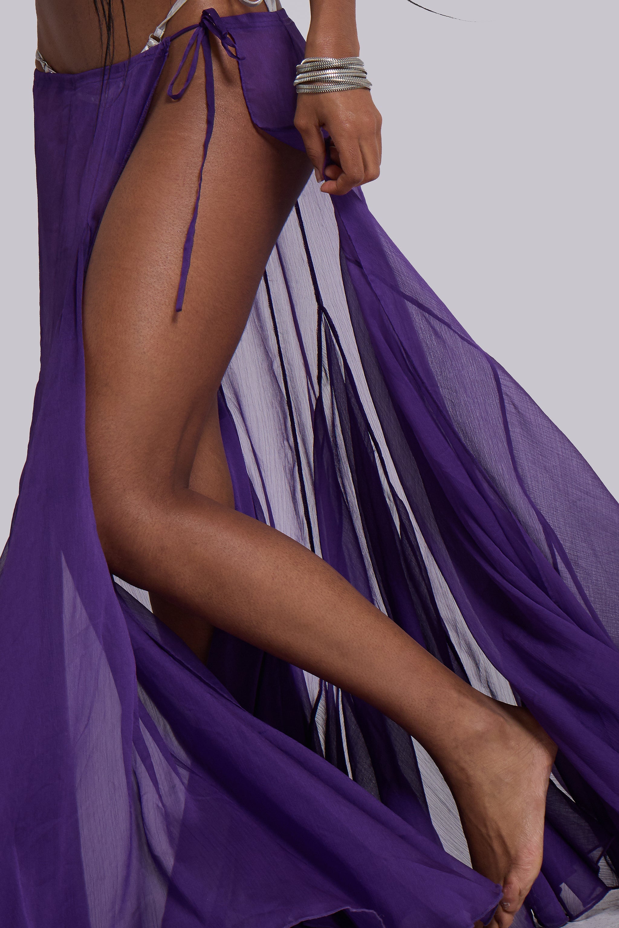 Miria Chiffon Maxi Skirt