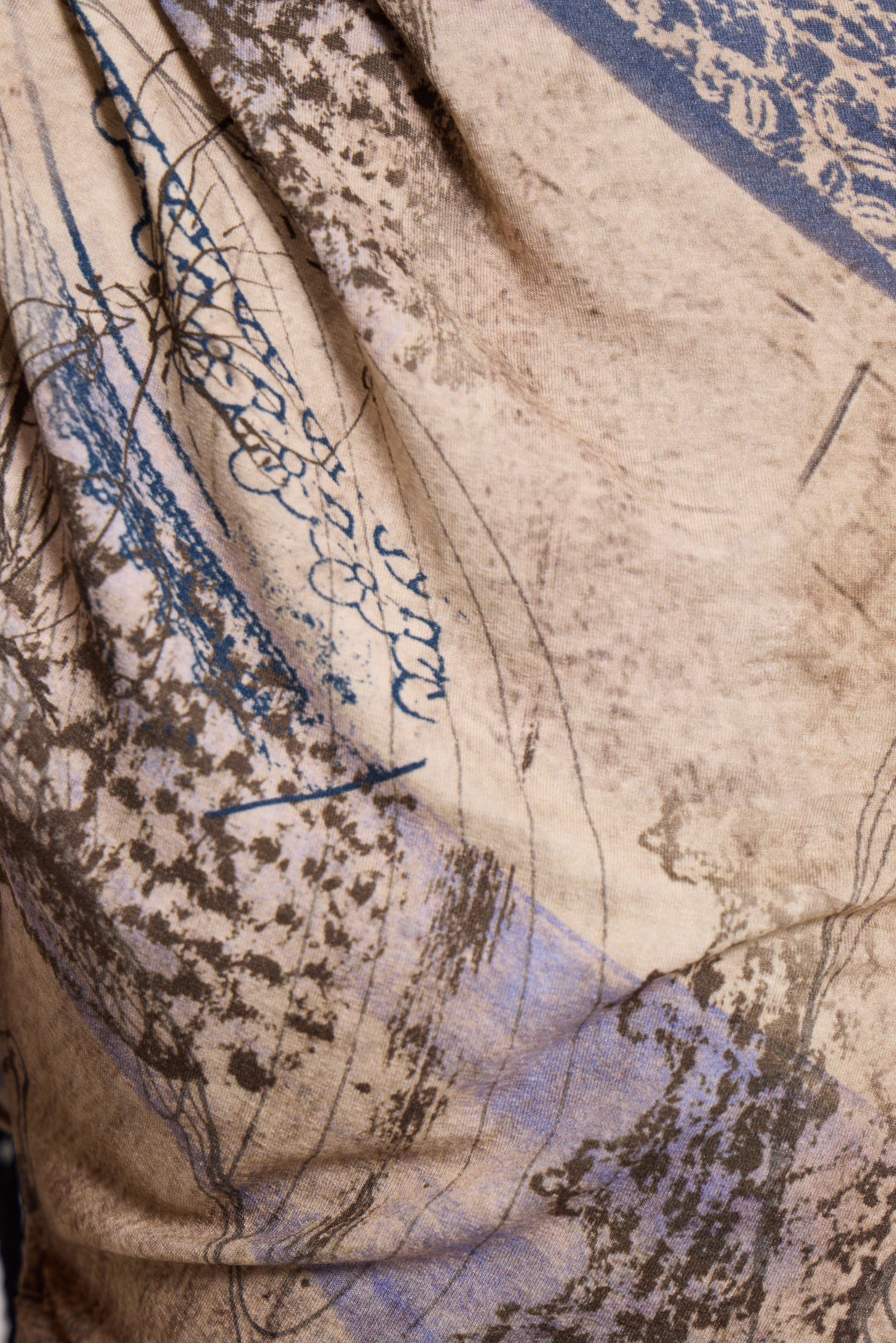 Nuka Asymmetric Drape Top