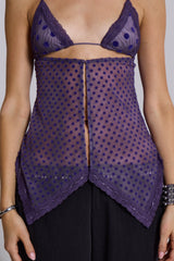 Maude Polka Dot Cami Top