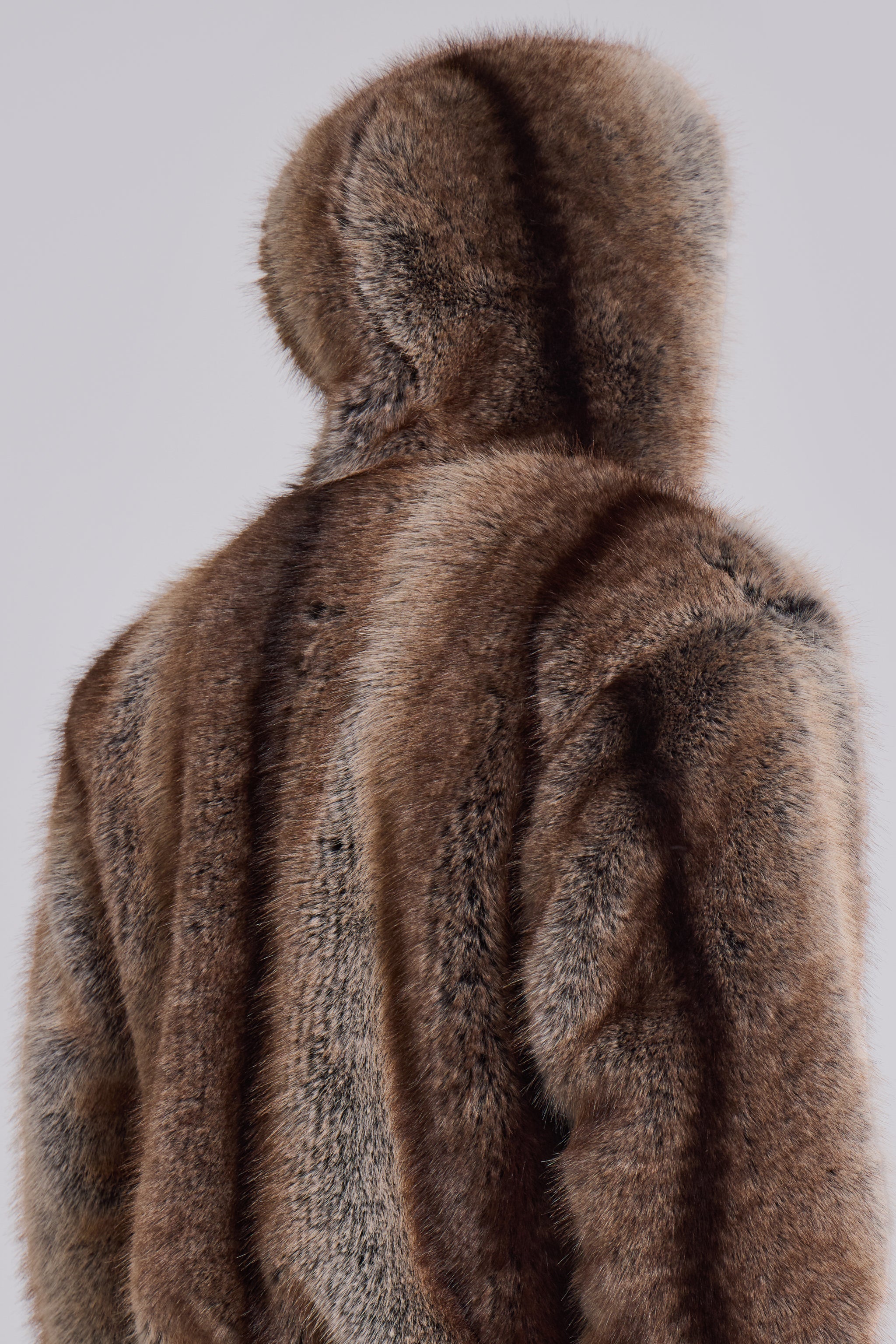 Bear Faux Fur Jacket
