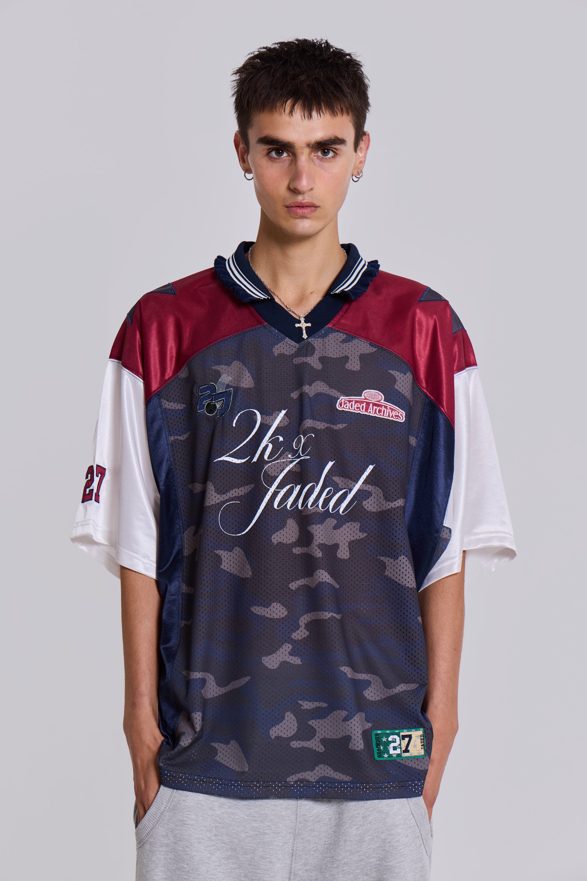 Touchdown Collar Football Shirt