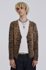 Leopard Chuck Cardigan