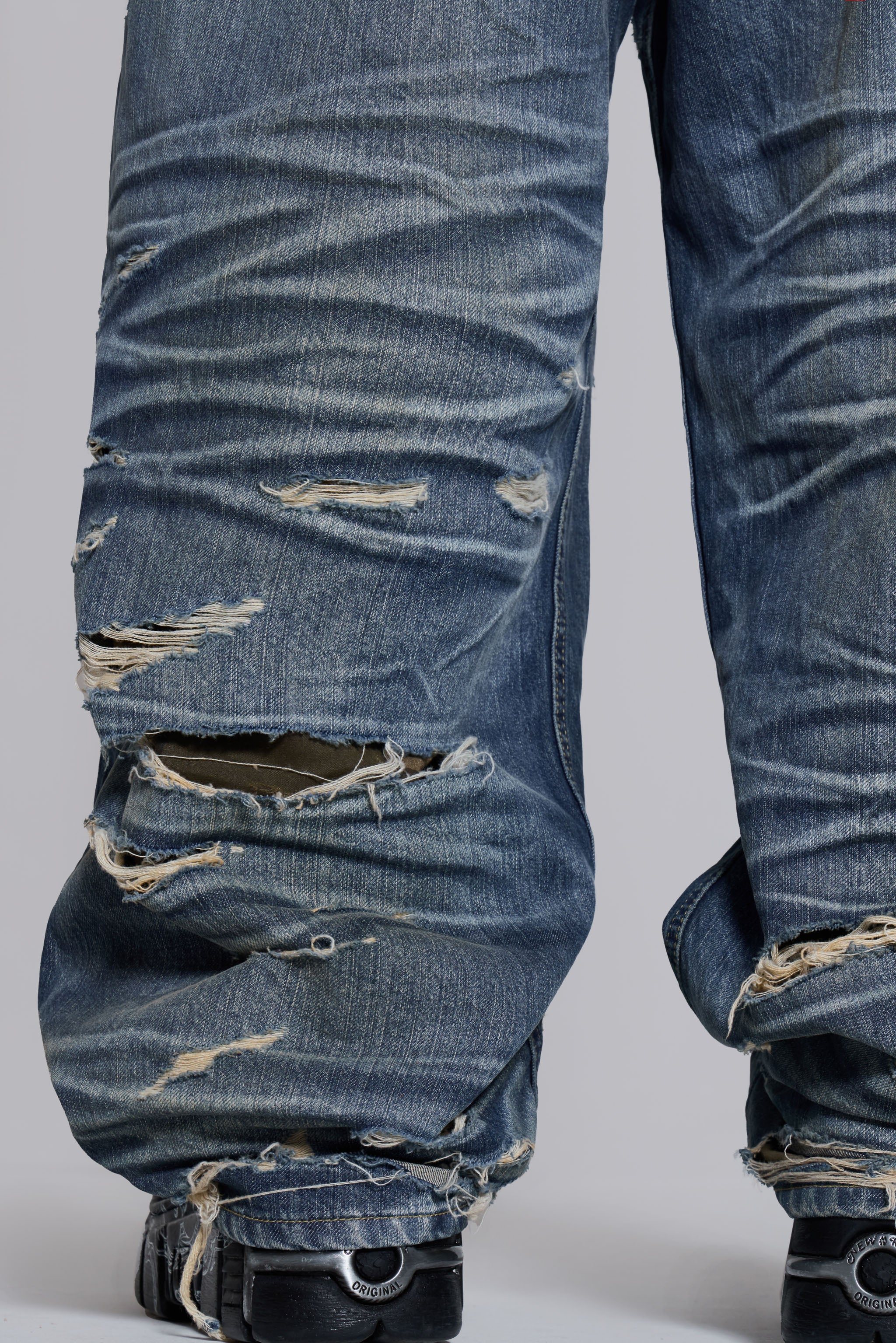 Hidden Camo Ripped XL Colossus Jeans