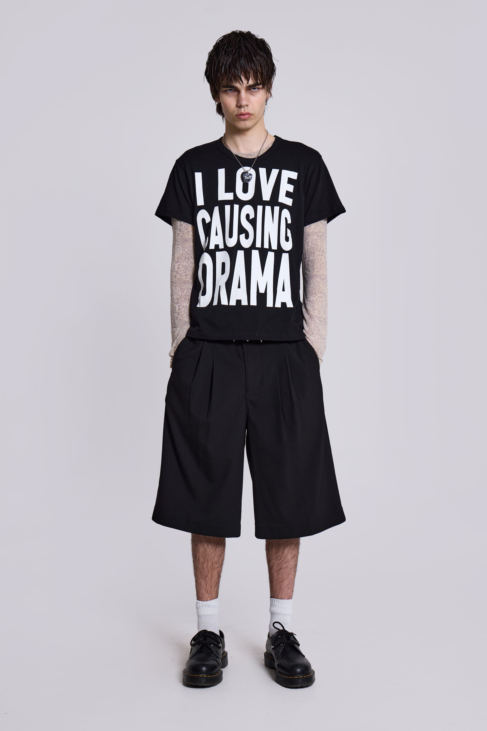Black Goliath Tailored Baggy Shorts