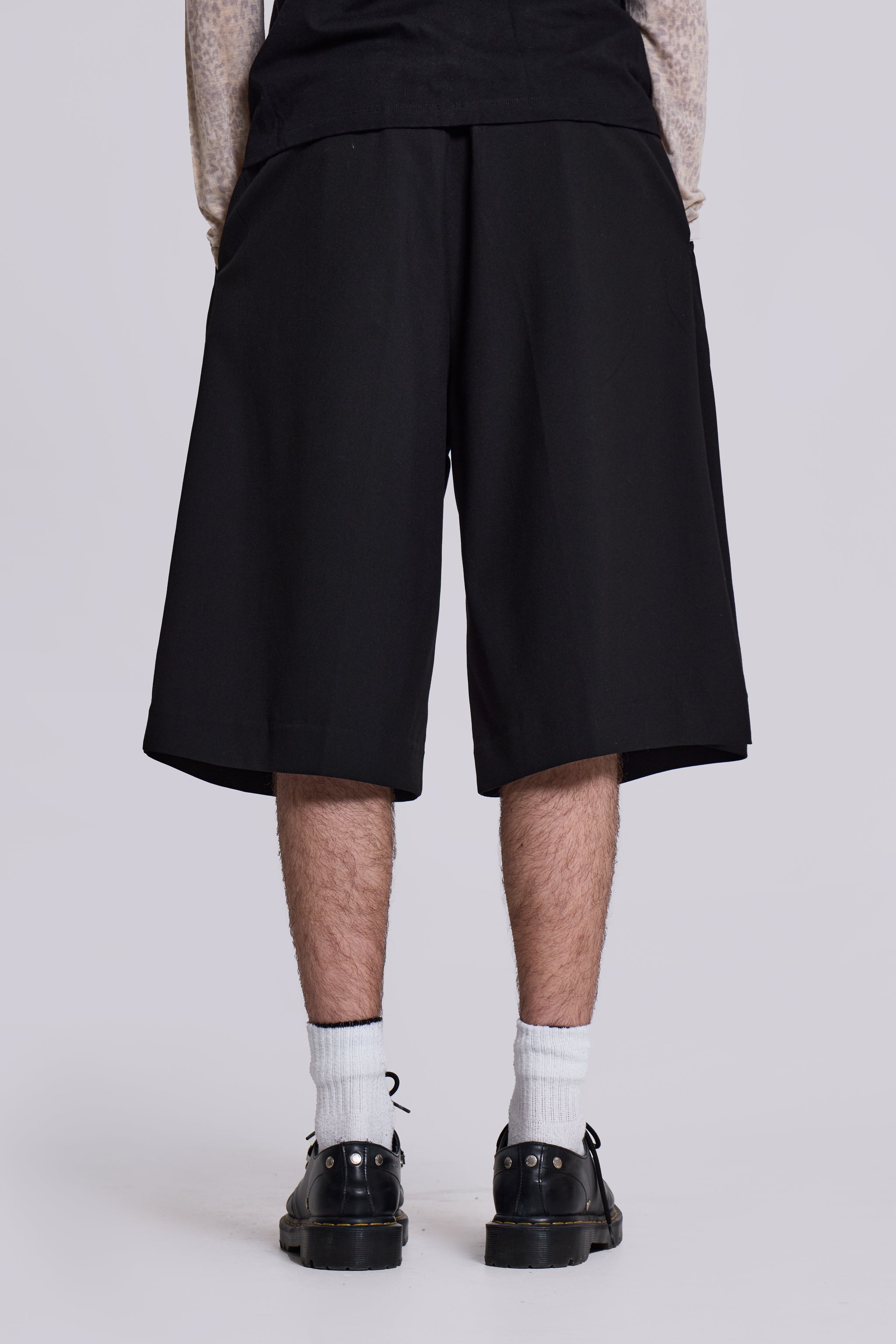 Black Goliath Tailored Baggy Shorts