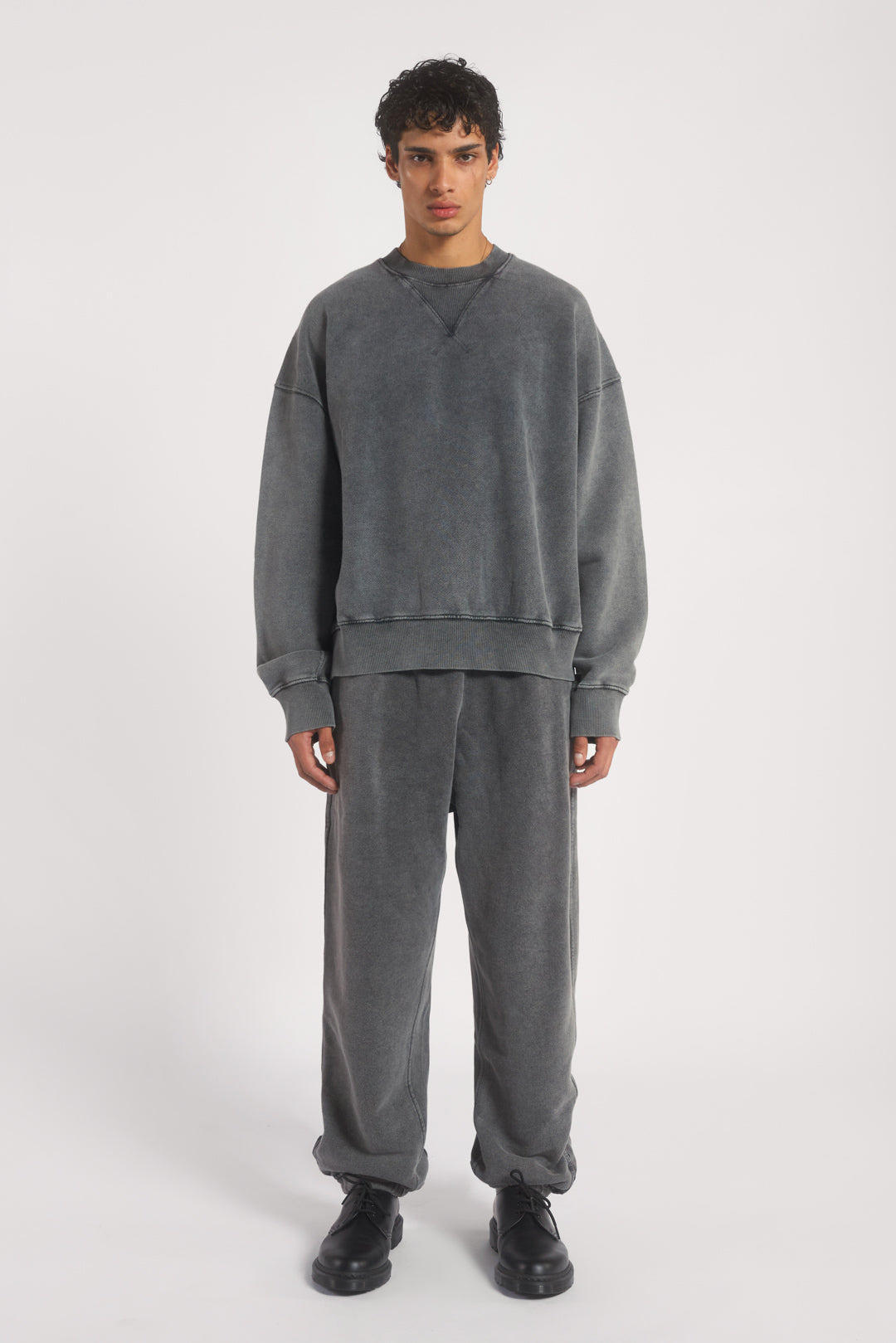 NTRLS Chrome Grey Crew Neck Sweatshirt