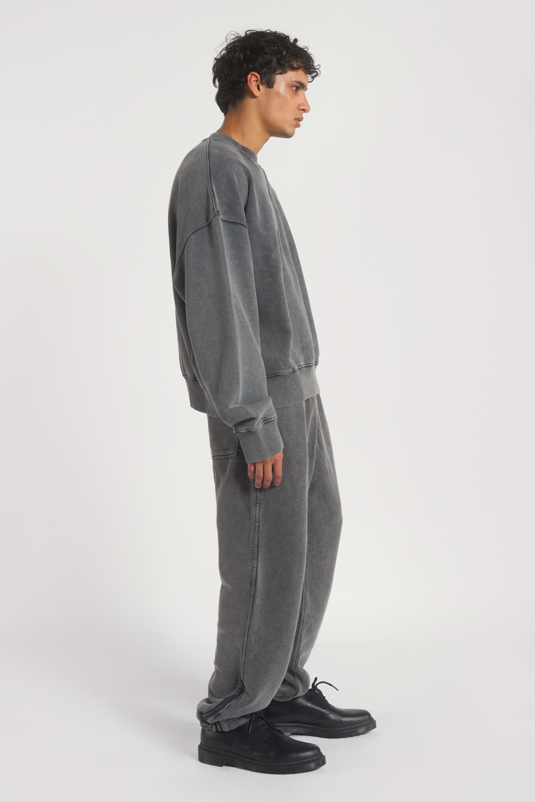 NTRLS Chrome Grey Crew Neck Sweatshirt