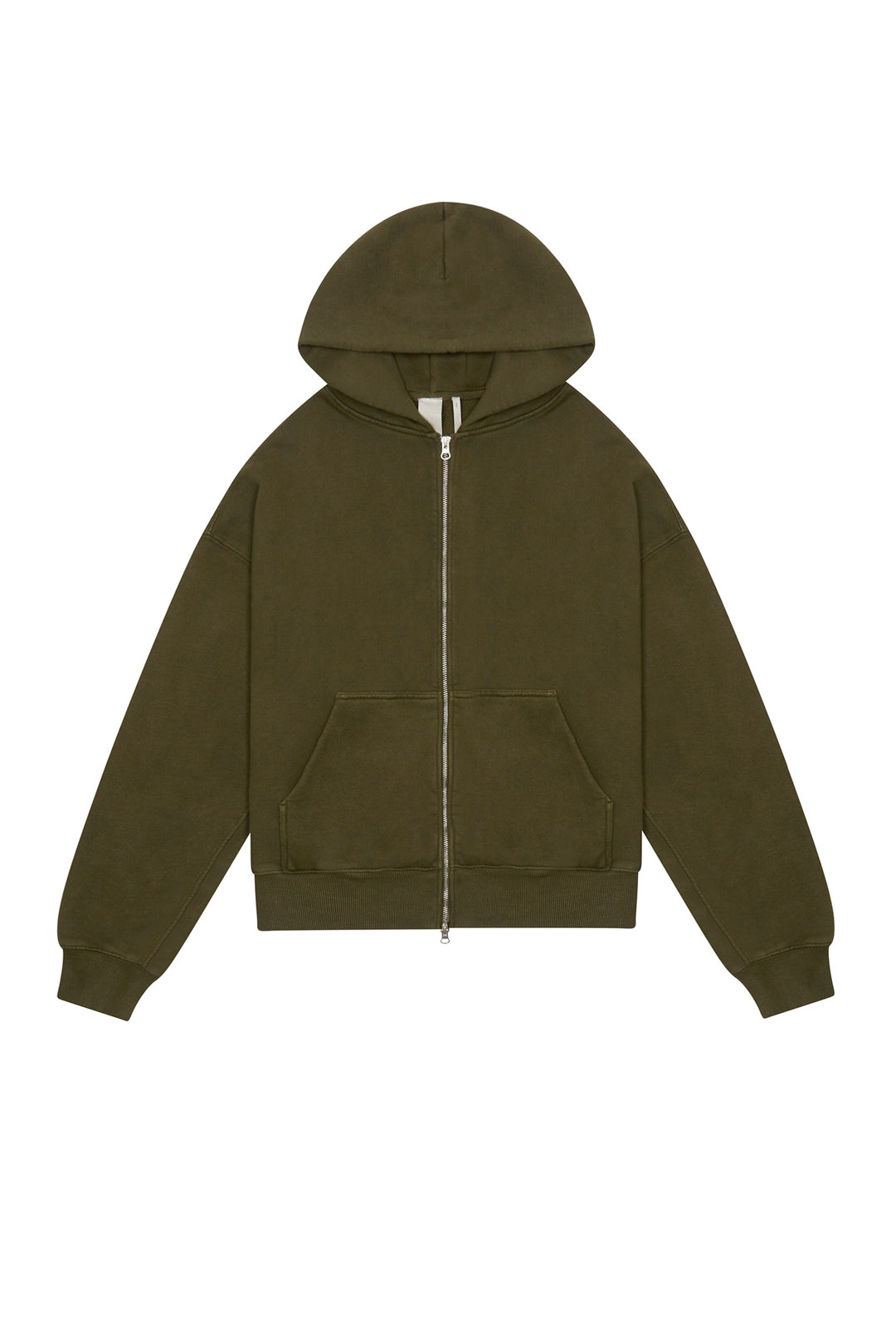 NTRLS Moss Oversized Zip Through Hoodie