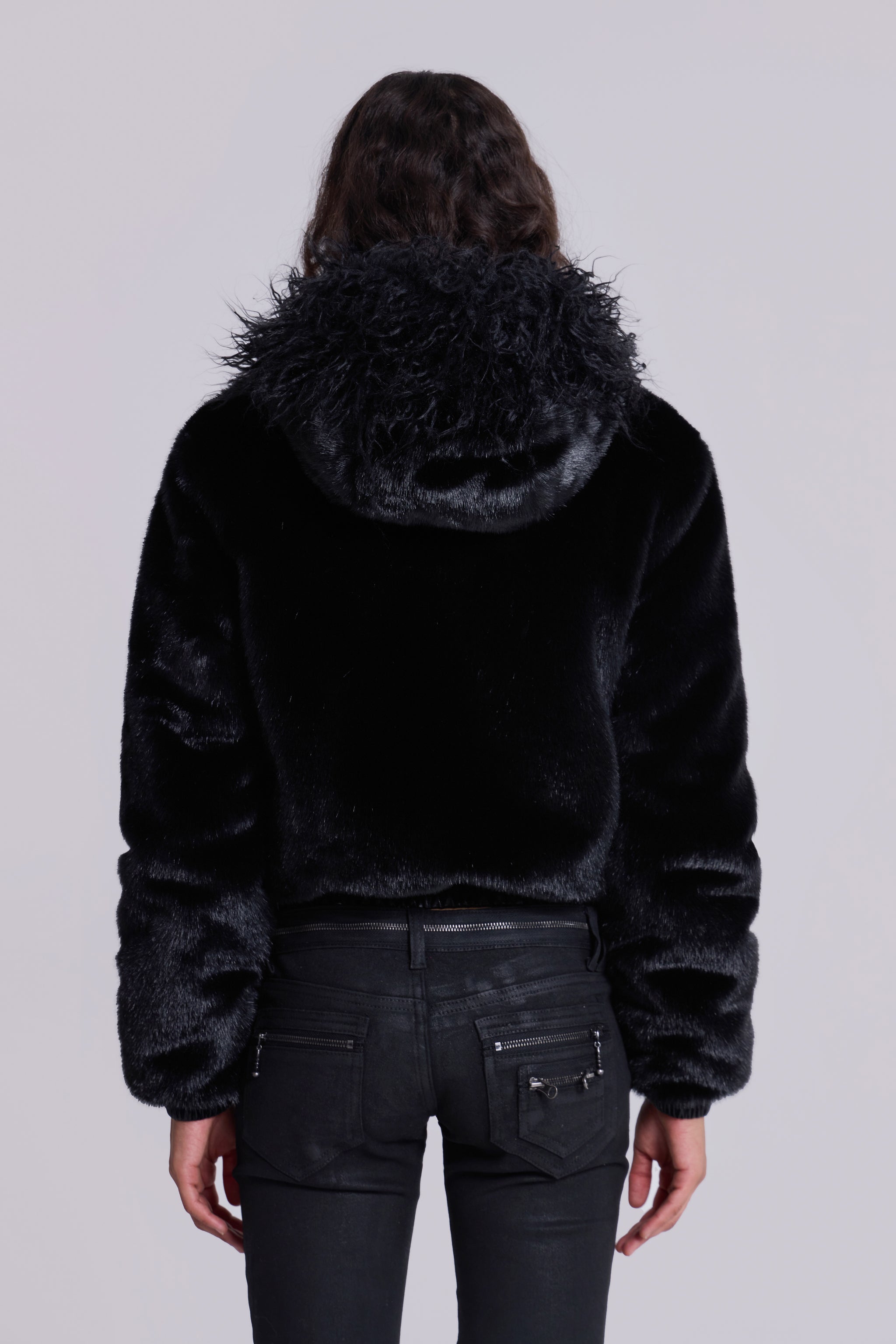 Raven Faux Fur Jacket