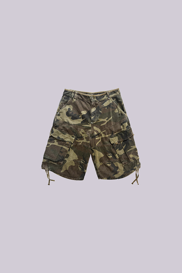 Cadet Camo Baggy Shorts