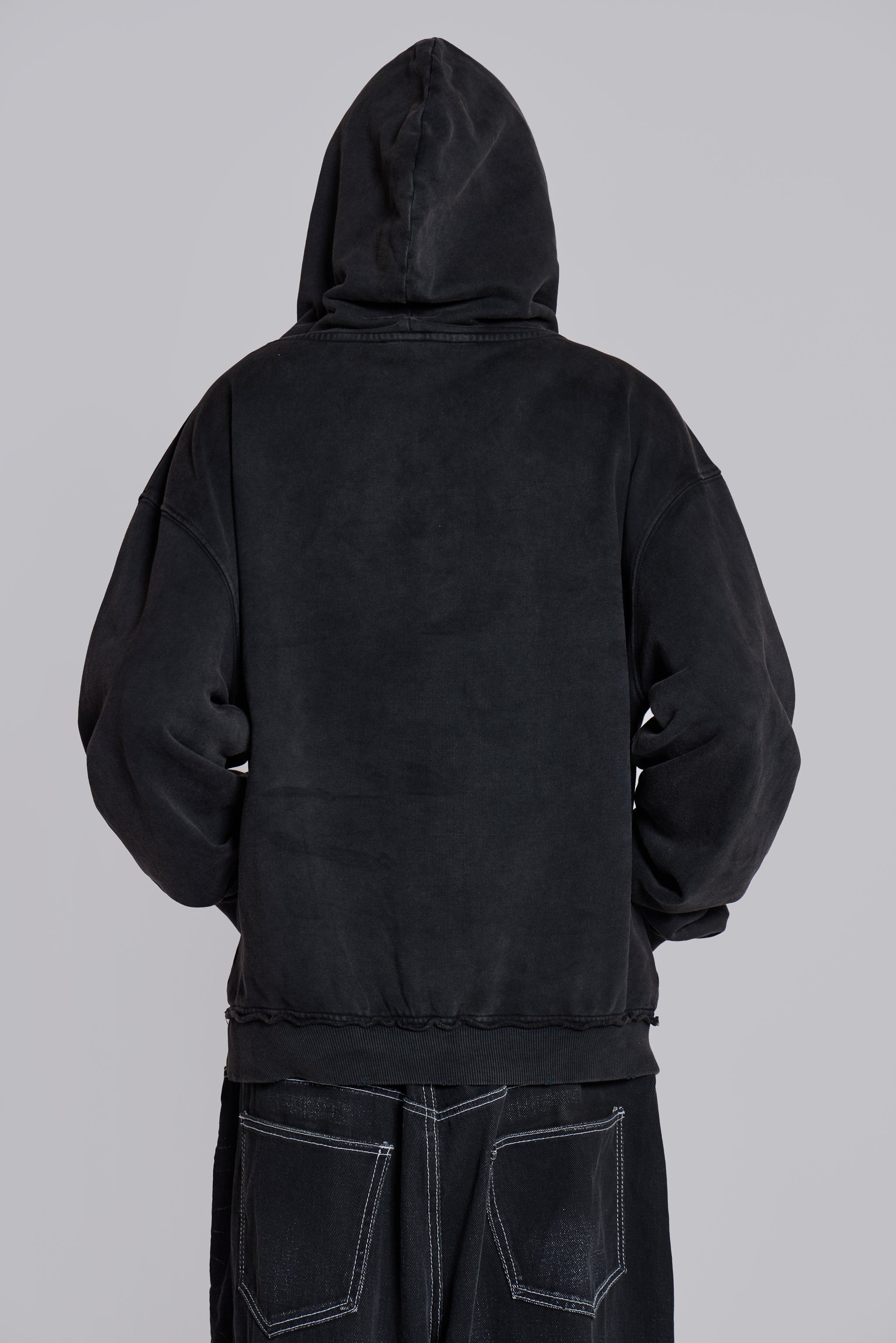 Open Casting Black Hoodie